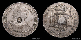 Gran Bretaña. George III. 1 Dollar 1797 resello s/ Lima. KM627