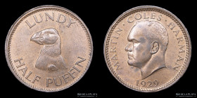 Lundy. Martin Coles Harman. 1/2 Puffin 1929. KMTn1