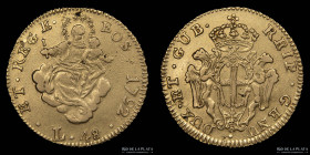 Genova (Estados Italianos) 48 Lire 1792. KM A245
