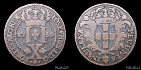 Portugal. Madeira. 10 Reis 1750. KM2