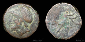 Bruttium. The Brettii (211-208BC) AE Double Unit