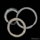 Celtic Tribes. AE Ring Money. Lot x 3 bronze rings