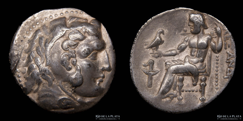 Kings of Macedon. Alexander III (336-323BC) Tetradrachm. Posthumous issue. Uncer...
