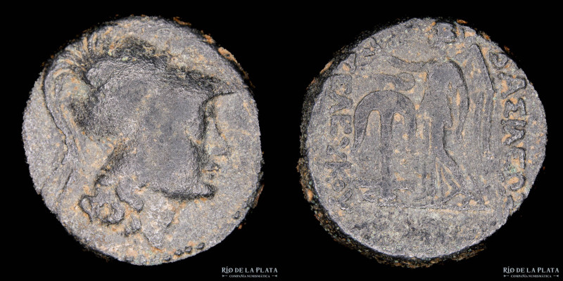 Seleucid Empire. Seleukos II Kallinikos (246-225BC) Antioch. Bronze; 18mm; 8.01g...