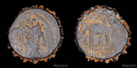 Seleucid. Antiochus VI (144-142/1BC) AE23 Serrate Unit