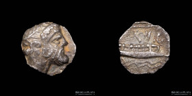 Arados. Phoenicia. Uncertain King (380-350BC). AR Obol