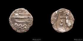 Sidon. Phoenicia. AR Obol (375-333BC)