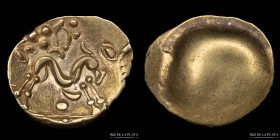 Celtic Gaul, Ambiens (60-50BC) Gold Stater