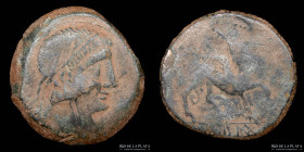 Hispania. Castulo (Jaen) AE Semis. 180-30BC