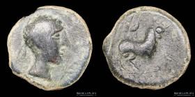 Hispania. Castulo (Jaen) AE Semis. 180BC