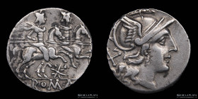 Roman Republic. Star series (206-195BC) AR Denarius