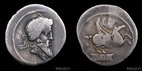 Roman Republic. Q. Titius 90BC. AR Denarius