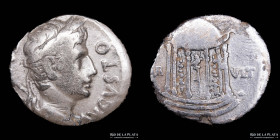 Augustus (27BC-14AD) AR Denarius. RIC 105a