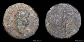 Nero (54-68AD) AE As. RIC 543