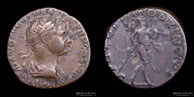 Trajan (98-117AD) AR Denarius. RIC 269