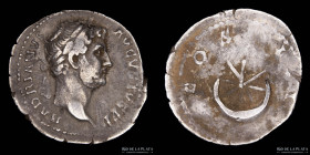 Hadrian (117-138AD) AR Denarius. RIC 200
