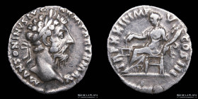 Marcus Aurelius (161-180AD) AR Denarius. RIC 185