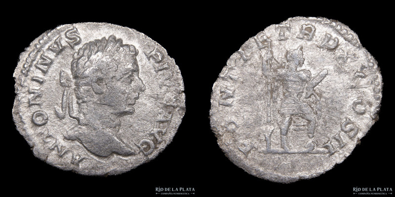 Caracalla (196-217AD) Denarius. Rome mint (Struck 207AD). Silver; 19.5mm; 2.35g....