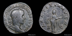 Gordian III (238-244AD) AE Sestertius. RIC 300