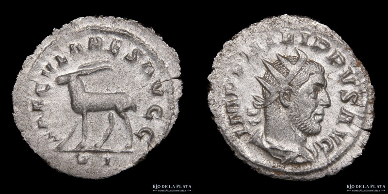 Philip I the Arab (246-249AD) Antoninianus. Rome mint (248AD) Silver; 24.0mm; 2....