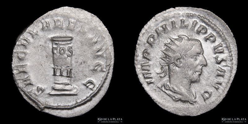 Philip I the Arab (246-249AD) Antoninianus. Rome mint (248-429AD) Commemorating ...