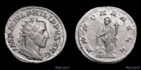 Philip I (246-249AD) AR Antoninianus. RIC 29