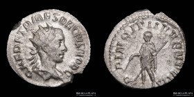 Herennius Etruscus as Caesar (249-251AD) AR Antoninianus