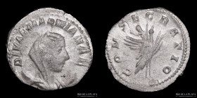 Diva Mariniana (died before 253AD) AR Antoninianus. RIC 6