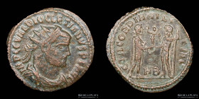 Diocletian (284-305AD) AE Radiate. Heraclea. RIC 13