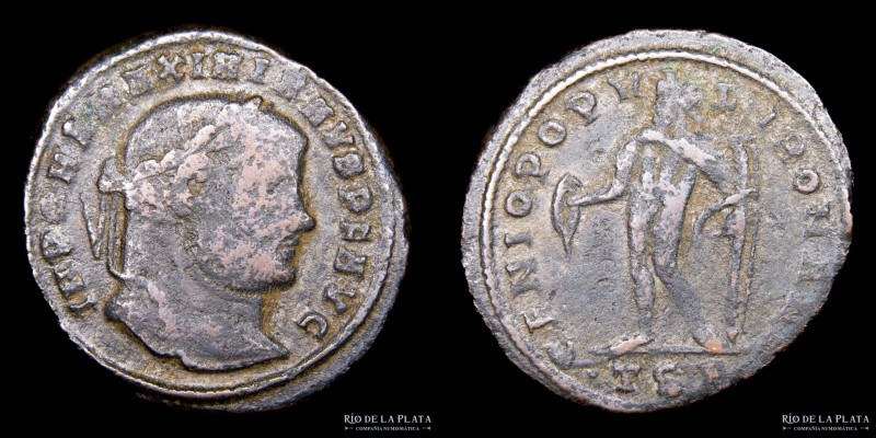 Maximianus (286-305AD). Follis. Thessalonica, 2nd. of. (300-1AD) Bronze; 29mm; 1...