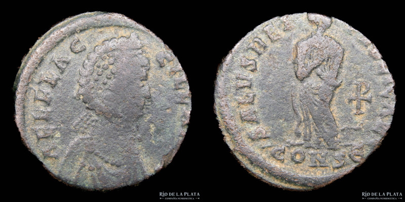 Aelia Flaccilla (378-388AD) Reduced Maiorina. Constantinople. 5th. officinae. (3...