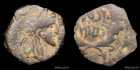 Nabatean Kingdom. Rabbel II & Gamilat (70-106AD). AE17
