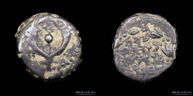 Judaea. Alexander Jannaeus (103-76BC) AE Prutah