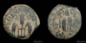 Judaea, Procurators. Pontius Pilate (under Tiberius 26-36AD) AE Prutah