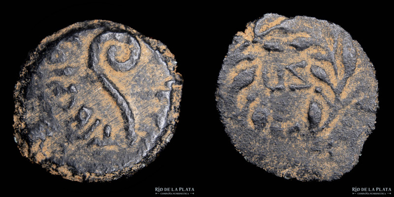 Judean Kingdom. Procurators. Pontius Pilate (under Tiberius 26-36AD) Prutah: Jer...