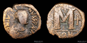 Justin I (518-527AD) AE Follis. Constantinople. SB 63