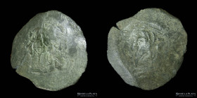 Alexius III (1195-1203AD) AE Aspron Trachy