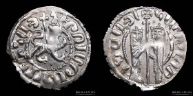 Armenia, Cilicia. Hetoum I & Zabel (1226-1270AD) AR Tram