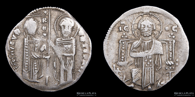 Serbia. King Stefan Uros II Milutin (1282-1321) Gros. Silver; 20mm; 2.0g. A: VRO...