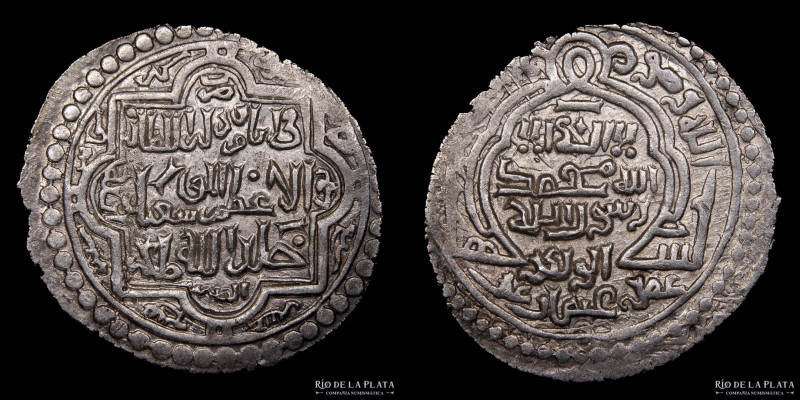 Ilkhanids. Abu Sa'id Bahadur (1316-1335). 6-Dirham. Silver; 31.5mm; 10.6g. Diler...