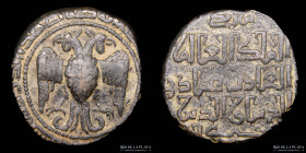 Artuqids, Amid & Kayfa. Mahmud (1201-1222AD) AE Dirhem