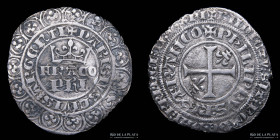 France. Philippe VI (1328-1350) AR Gros Parisis ND. Dy 260