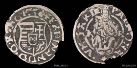 Hungary. Ferdinand I (1526-1564) AR Denar