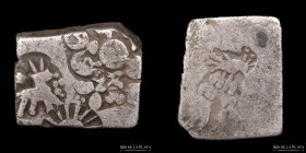 India. Magadha Janapada (600-350BC) AR Karshapana