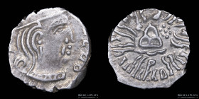 Western Satraps. Rudrasena III 348-378AD. AR Drachm