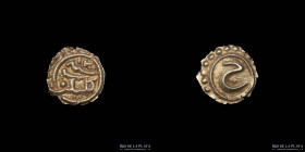 India. Mysore Kingdom. Tipu Sultan gold Fanam AH1200