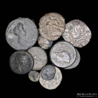 Ancient. Lot x 11 Greek, Roman, Islamic and Medieval coins