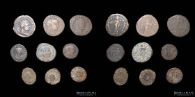 Roman. Lot x9. Late III-IV centuries