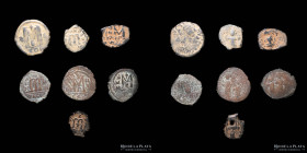 Byzantine. Lot x 7 AE Follis