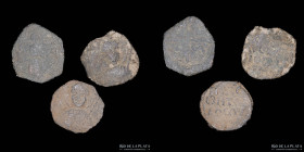 Principality of Antioch, Tancred. Lot x 3 AE Follis